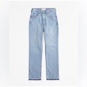 Ultra High Rise Ankle Straight Jean